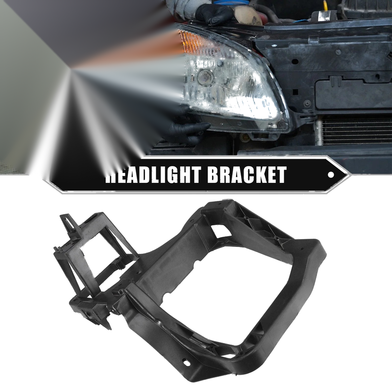 Jeep Cherokee (2014-2018) Durable Plastic Black Right Headlight Bracket