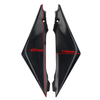 Suzuki GSXR 1000 (2005-2006) Black ABS Gas Tank Side Cover Panels