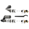 Polaris RZR S 800 EFI 2 x Front Air Shock Absorbers (2009–2012)