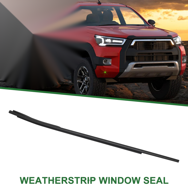 Toyota Hilux Front Left Weatherstrip Window Seal 1pc (2015–2021)