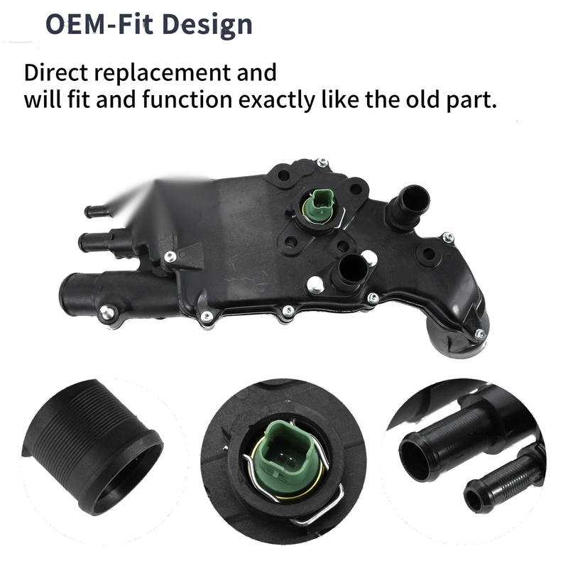 Peugeot Partner 307 406 Engine Coolant Thermostat Housing (2000-2008)