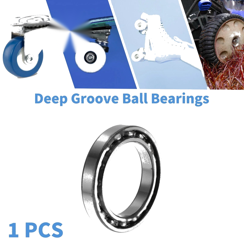Deep Groove Ball Bearings 70x100x16mm 1 x Silver Tone
