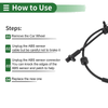 Mazda 2 ABS Wheel Speed Sensor (Rear Left & Right)