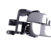 Interior Door Handle Gray Set 4 Fits Nissan Navara D40 4D Pickup UTE 2005-14 D06