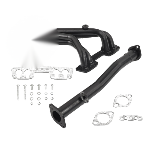 Toyota Pickup 4Runner 2.4L 22RE 4WD 1990–1995 Black Exhaust Header Suitable