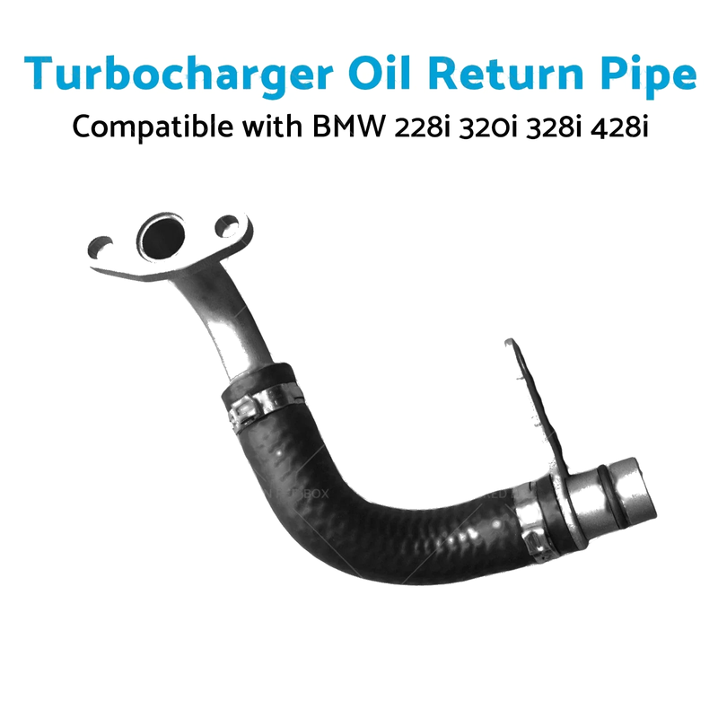BMW 228i 320i 328i 428i Turbocharger Oil Return Pipe (2012-2019)