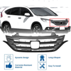 Honda CR-V (2012-2014) Chrome Silver Tone Front Upper Bumper Grille