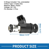 VW Golf, Passat (1991-1997) Black Fuel Injector  No.021906031B