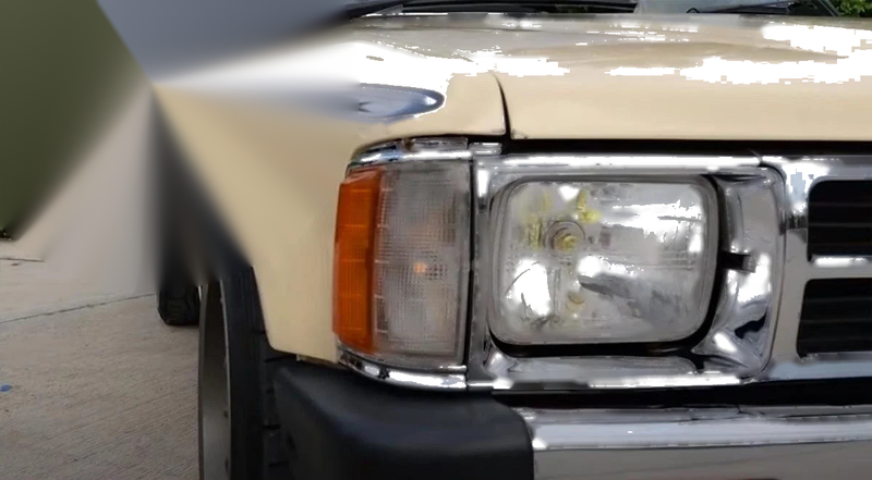Toyota Hilux Front Corner Side Light Lamp Chrome (1984-1988)