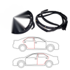 Toyota Corona Carina E 1992-1998 Rear Door Weatherstrip Set
