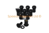 Ducati 1098 1198 848 Bolts & Wellnut Screws Fairing Black Anodised