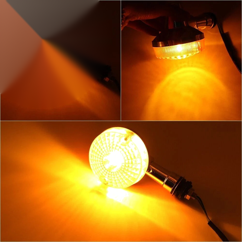 Universal Models Amber Classic Motorcycle Turn Signal Lights