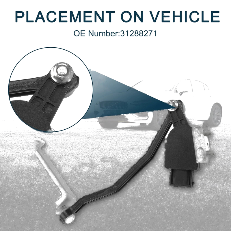 Volvo S60 (2001-2010) Front Left Air Suspension Level Sensor