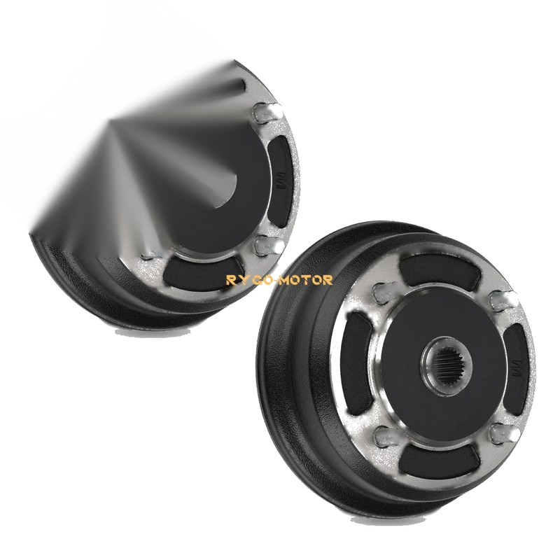 Kawasaki Mule 3010 4010 4000 3000 2510 2 x Front Brake Drum Hub