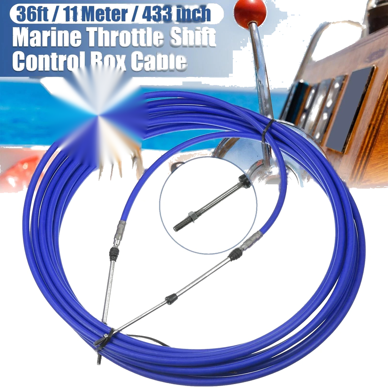 Yamaha Blue Remote Control Box Cable 1pc 36ft 433in