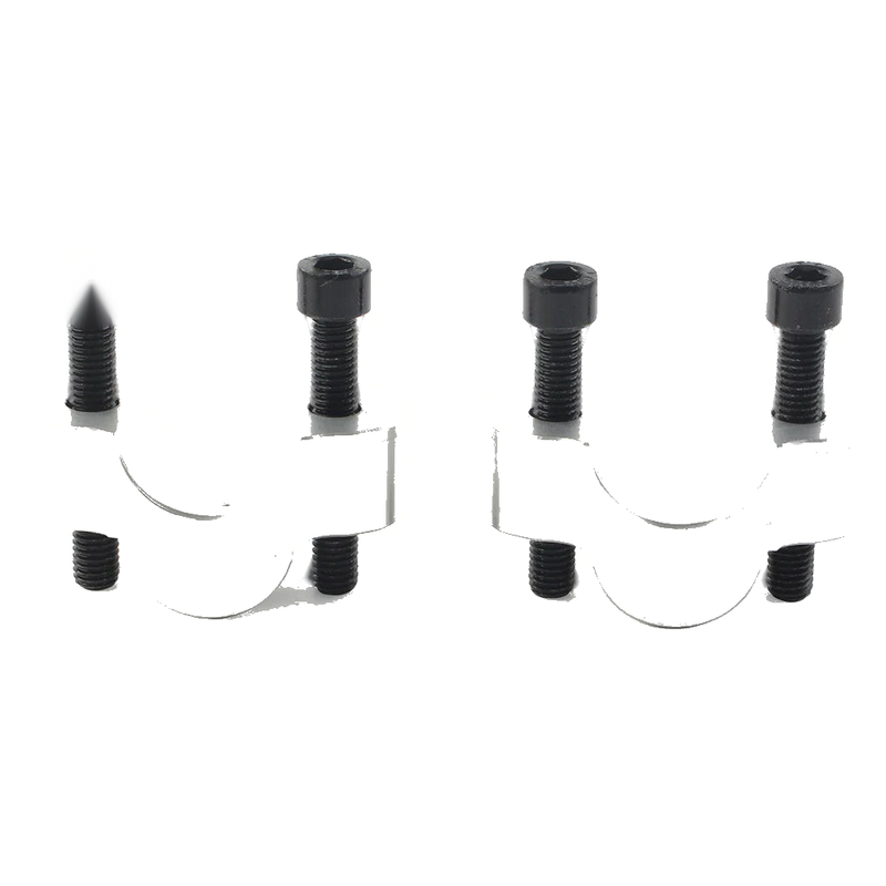 Yamaha Tenere 700 Silver Handlebar Risers Clamp Adapter (2019-2023)