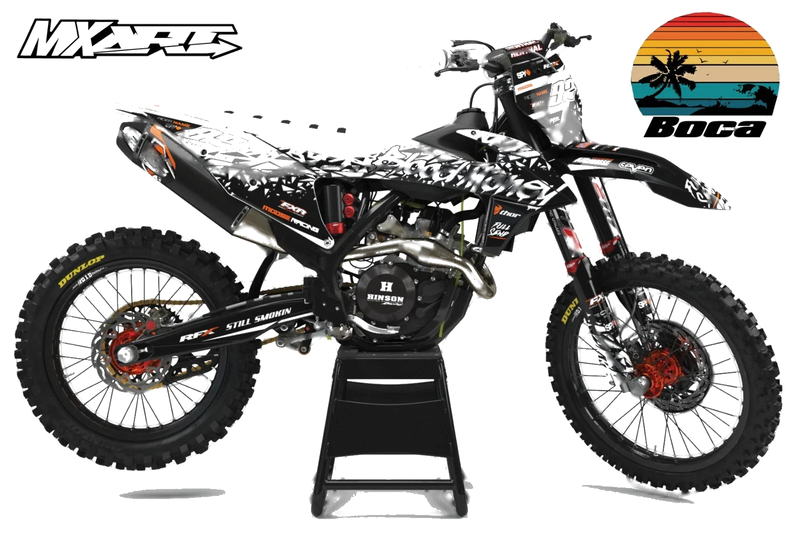 KTM 50 Custom Graphics Kit Boca Style Sticker (2016-2023)