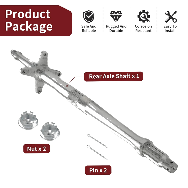 Suzuki Quadsport Z400 / LTZ400 2003-2008 Rear Axle Shaft