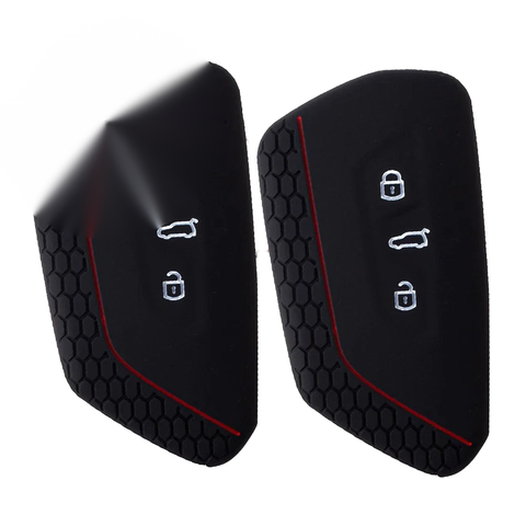 Golf 8 and Skoda Enyaq iV Protective Silicone Key Covers 2 x Pack
