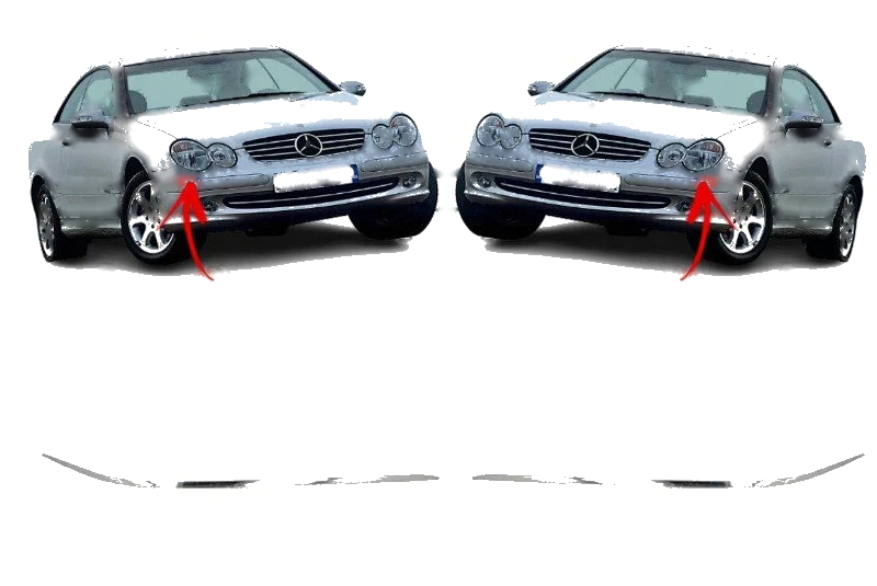 Mercedes Benz CLK320 CLK500 Side impact strip 1 x Bumper Trim (2003–2005)