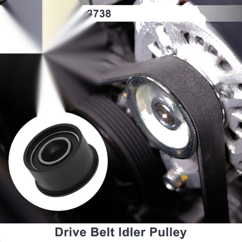 Buick Regal Drive Belt Idler Pulley 1 pc (2011–2017)