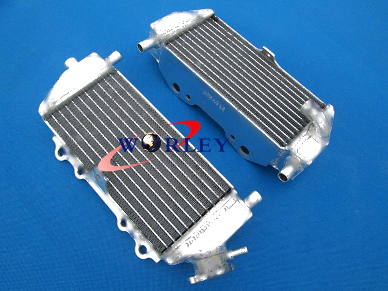 Kawasaki KX125 KX250 Aluminum Radiator (1994-1998)