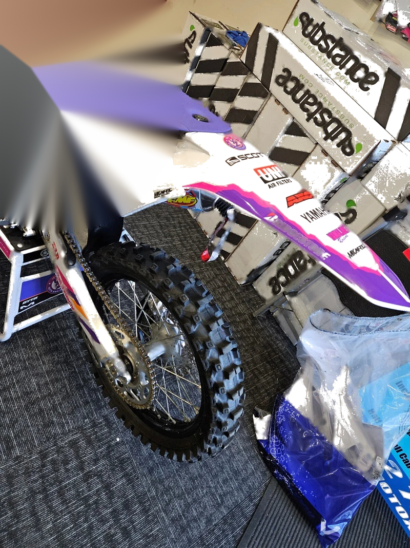Yamaha YZ 125 (2022-2025) Slap Style Stickers Custom Graphics Decal Kit