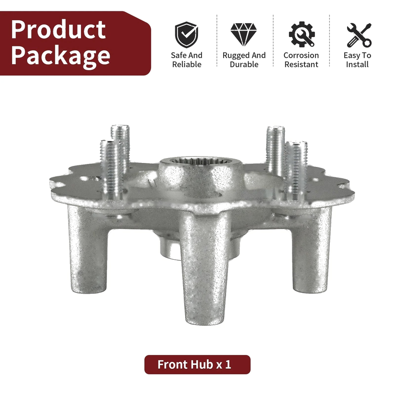 Yamaha Grizzly 400 4x4 Auto Front Hub (2007–2014)