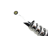 Suzuki GT550 300mm JBS Chrome Rear Shock Absorbers (1971-1977)