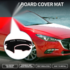 Mazda 3 Axela (2009-2013) Sun Protector Black Red Dash Cover Mat