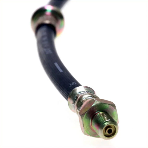 Black rubber clutch hose line with metallic threaded fittings for mazda bravo b series b2500 b2600 proceed fd