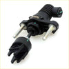 Black nisin hydraulic clutch master cylinder with ribbed housing and green indicator lights for toyota hilux kun35 lan15