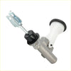 Silver and black brake master cylinder with white cap for clutch suitable for toyota hilux rzn147r and rzn149r
