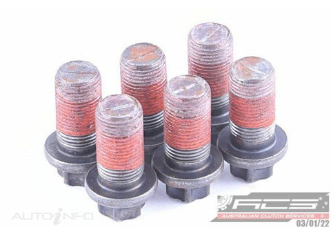 ClutchPro Flywheel Bolt Set 12x1.0x22 132Nm (6Pk) FWBFD34