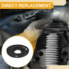 Black plastic steering wheel hub bearing cap for direct replacement fits toyota highlander coil spring insulator rubber