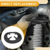 Black rubber coil spring insulator for toyota auris 2008 designed as a direct suspension replacement part