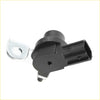 Black plastic common rail crank angle sensor with metallic bracket suitable for nissan patrol gu y61 back side view