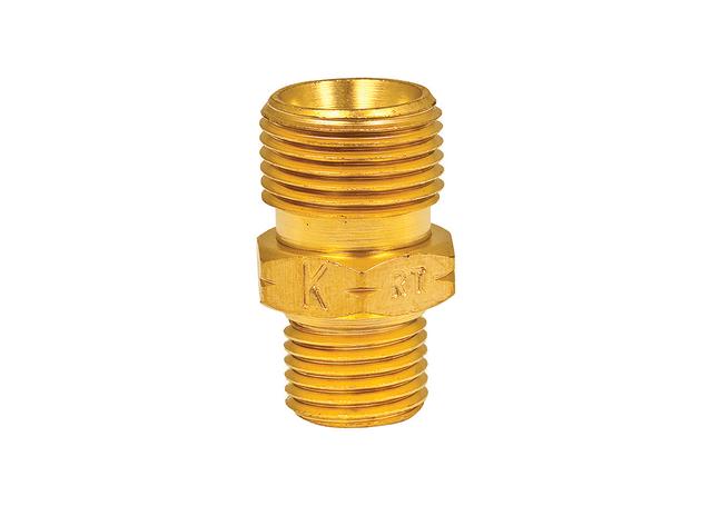 Companion Outdoor Camping Gas Male Adaptor 3/8 LH - 1/4