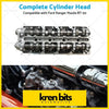 Metallic silver complete cylinder head kit for ford ranger pj pk and mazda bt 50 engines front view