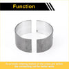 Silver metallic split connecting rod bearing with engraved markings for toyota coaster 1980-1984 8 pcs set
