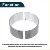 Silver metallic connecting rod engine bearing with split design for precise crank pin movement for toyota land 2003-2009
