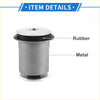 Control arm suspension bushing for toyota fortuner hilux 2015-2023 with silver metal and black rubber parts