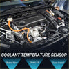 Black coolant temperature sensor with orange wiring for toyota pickup durable water temp direct fit easy install