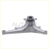Silver metallic cooling pump fan bracket for toyota sequoia tundra with central flange and three mounting arms