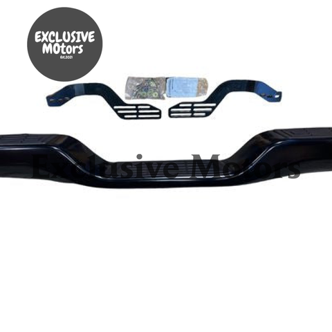 Toyota Hilux Black Rear Bumper (1998-2015)
