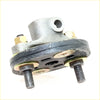 Gray metallic flexible steering column coupling assy with black rubber gasket and brass bolts for toyota hilux 72-78