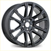 Black gloss finished cooper alloy wheel with multi spoke design 20x9 6x139.7 for trucks and suvs
