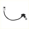 Black and silver crankshaft position sensor with black cable and white connector for toyota 4runner 1996-2000