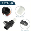 Black and white crankshaft position sensor for toyota vitz f 1.3l 2005-2010 with durable plastic housing and three-pin connector