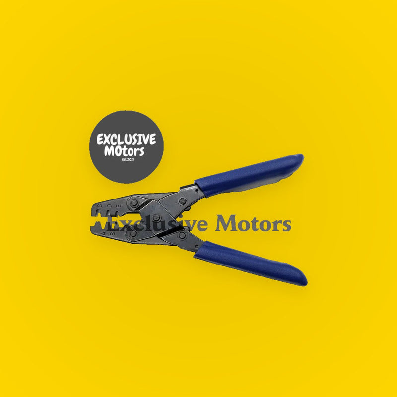CRIMPING TOOL for CONNECTOR TERMINALS (F-TYPE OPEN BARREL)